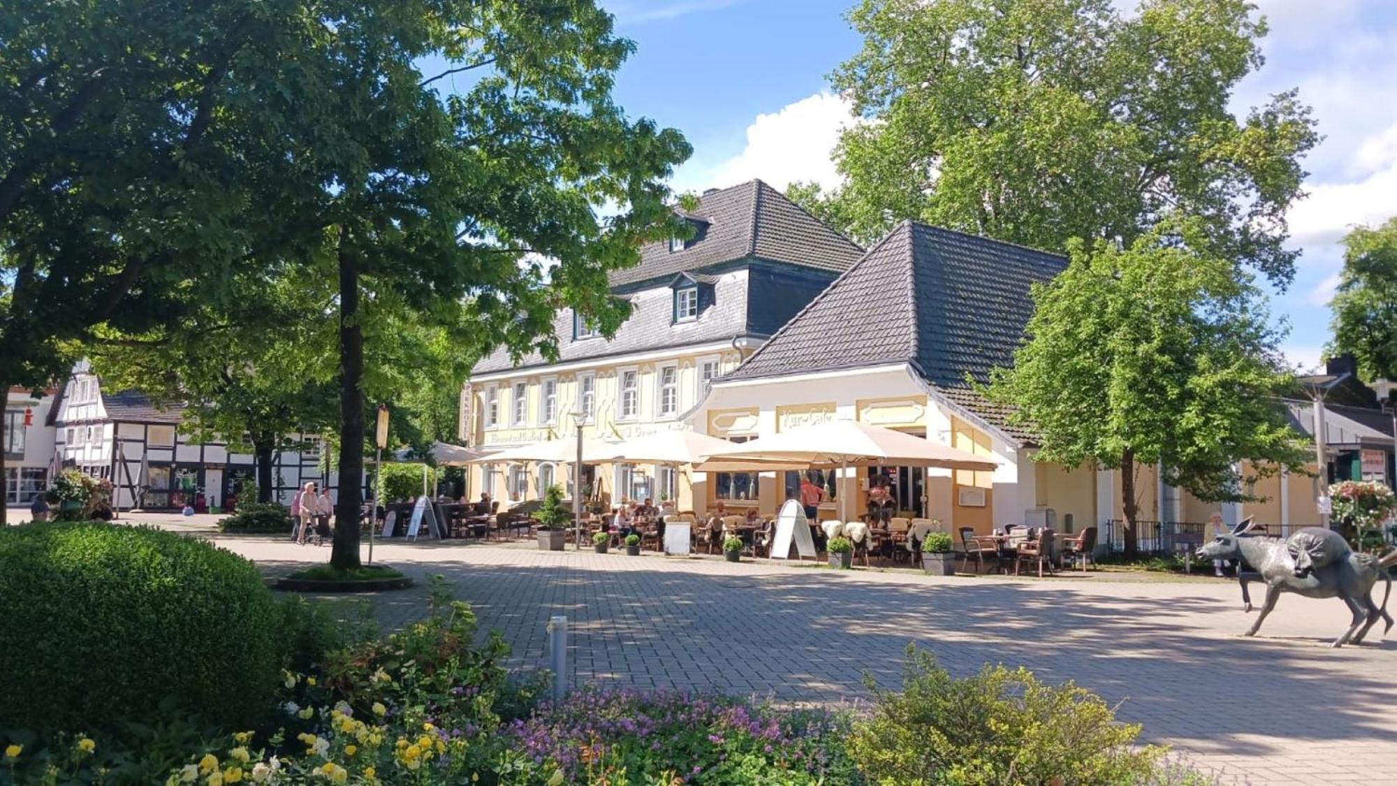 Parkhotel & Kurcafe Bad Sassendorf Exteriér fotografie